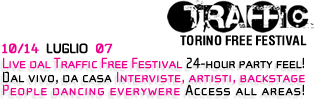 Vai alla fotogallery e videogallery di WI-PIE@TRAFFIC FREE FESTIVAL